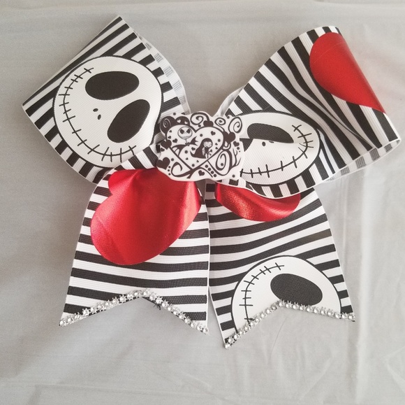 handmade Other - Jack skellington cheer bow